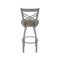 Holland Bar Stool Co 820 Catalina Stainless Steel 36in Swivel Bar Stool with Graph Cork Seat 82036SS017 - alternate 4