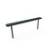 Mytcoat 8ft Outdoor Bench without Back, Inground, Green, Punched Steel, Textured Coating 804347 - alternate 1