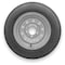 Rubbermaster - Steel Master 4.80-12 6 Ply 5 On 4.5 Bolt, Silver Wheel Assemblies 599415SIL - alternate 1