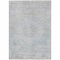 Homeroots 5' X 8' Beige And Blue Medallion Washable Indoor Outdoor Area Rug 615729 - alternate 6