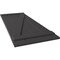 Ekena Millwork True Fit PVC, Four Board Joined Board-n-Batten Shutters w/Z-Bar, Shadow Mountain, 21 1/2W x 32H, PR TFP102BBF21X032SM - alternate 5