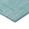 Homeroots 10' X 14' Turquoise And Ivory Geometric Washable Indoor Outdoor Area Rug 600869 - alternate 4