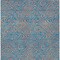 Homeroots 9' X 12' Teal Blue And Pink Abstract Washable Indoor Outdoor Area Rug 599842 - alternate 4