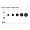 Performance Tool 170 pc. Firewall & Body Plug Assortment, Rubber Grommets, Organizer Case W5262 - alternate 3