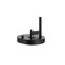 Jonathan Y Axel Modern 23" Iron/Seeded Glass Farmhouse Industrial USB Charging LED Task Lamp, Black JYL3078A - alternate 5