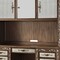Homeroots 66" Gold Mirrored Computer Desk With Hutch With Three Cabinets Seven Drawers 348666 - alternate 6