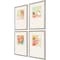Homeroots Set Of Four Pastel Splash Silver Framed Print Wall Art, 4PK 526045 - alternate 4