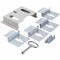 Eaton Tripp Lite Series SmartRack Outdoor Industrial Enclosure with Lock - NEMA 4, Surface Mount,  SRIN4121210 - alternate 7