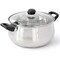 Oster Rametto 5 Piece Belly Shaped Stainless Steel Cookware Set in Silver 141109.05 - alternate 2