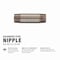 Southland 3/4-in x 3-1/2-in Galvanized Steel Schedule 40 Nipple 564-035HN - alternate 3
