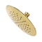 Kingston Brass 7" Round Raindrop ABS Shower Head, Polished Brass KX672 - alternate 1