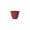 Bloem Self-Watering Planter, 1 gal Capacity, 8 in Dia x 8.8 in H, Resin, Clay Texture, Amaranth AP0813 - alternate 2