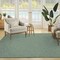 Homeroots 9' X 12' Blue And Green Geometric Indoor Outdoor Area Rug 551540 - alternate 6