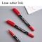 Deli MATE Permanent Marker, Dual Tip (Bullet/Needle), Red, 12PK EU10440 - alternate 3