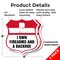 Signmission No Trespassing Shield Sign I Own Firearm, 6 inch X 6 inch, Plastic Sign, 2PK SHI-P-2PACK-6-422 - alternate 3