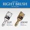 Linzer Pro Edge 2'' Flat Wall Paint Brush 1862 0200 - alternate 3