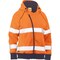 Bisley ANSI Type R Class 2 Women's Contoured Full Zip Hooded Sweatshirt with Sherpa Lining 323W6819T-OR/M - alternate 1