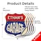 Signmission Ethan's Garage, 4 inch X 4 inch, Vinyl Decal, 5PK SHI-D-5PACK-4-383-ETHAN - alternate 4