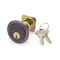 Ecs Hardware Durable Prem Rim Cylinder, 1-1/8 in, Keyed Alike, Schlage SC1 Keyway, US10B, Dark Oxidized Satin Bronze ECSH-RC01-10B-SC1-KA5 - alternate 1
