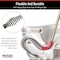 Ridgid Closet Auger, 6 ft Cable Lg, 1/2 in Cable Dia, Power Drill Compatible, Bulb Head, Manual Cable Feed 56658 - alternate 2