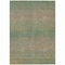 Homeroots 3' X 5' Fern Green Striped Washable Indoor Outdoor Area Rug 608807 - alternate 4