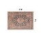 World Rug Gallery Black Traditional Flat Pile Rug - Washable and Pet Friendly, Non-Slip Surface 2 ft x 3 ft WR171BLACK2X3 - alternate 4