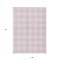Homeroots 9' X 12' Pink And Gray Plaid Washable Indoor Outdoor Area Rug 595425 - alternate 6