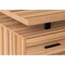 Homeroots 71" Brown and Black L Shape Computer Desk With Three Drawers 489938 - alternate 4