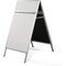 M&T Displays Silver 22x28 Inch Double Sided Dry Erase A-Frame Sign with Header UWAB0NW122X2000 - alternate 4