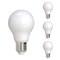 Bulbrite LED Filament A19 Dimmable Medium Screw Base E26 Light Bulb 60W Equivalent 2700K, Frost, 4PK 861421 - alternate 1