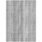 Homeroots 3' X 5' Silver Gray And Graphite Botanical Leaves Washable Indoor Outdoor Area Rug 581990 - alternate 4