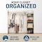 Lifemaster Velvet Hangers, Heavy Duty, 360 Deg Swivel Hook, Space-Saving, Ivory Finish, 50PK LMVELIVO55 - alternate 2