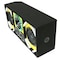 Deejay Led Loaded Box w/Two Despacito Heavy Duty 6-in Woofers One Horn and w/Two Bullet Tweeters YELLOW TBH6YELLOW - alternate 3