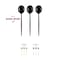 Smarty Had A Party Solid Black Moderno Disposable Plastic Dessert Spoons (480 Spoons), 480PK 9330-BTSP-CASE - alternate 4