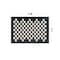 World Rug Gallery Contemporary Checkered Border Washable Non Slip Area Rug 2 ft x 3 ft Black WR81BLACK2X3 - alternate 5