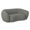 Homeroots 69in Gray Boucle Loveseat 640979 - alternate 2