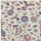 Homeroots 3' X 5' Linen Pink And Denim Blue Floral Washable Indoor Outdoor Area Rug 597824 - alternate 4