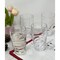 Homeroots Set of Four Clear Swirl Acrylic Highball Glasses 521172 - alternate 4