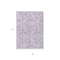 Homeroots 8' X 10' Lavender And Ivory Geometric Washable Indoor Outdoor Area Rug 613016 - alternate 4