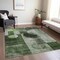 Homeroots 3' X 5' Fern Green And Gray Geometric Washable Indoor Outdoor Area Rug 604318 - alternate 5
