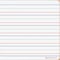 Dowling Magnets Double-Sided Magnetic Dry-Erase Board, Lined-Ruled/Blank, 12" x 8.75", 2PK 7200025 - alternate 3