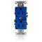 Leviton Duplex Receptacle/Outlet, 15 Amp 5252-BU - alternate 1