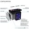 Mighty Max Battery MM-G24M, 12V 90Ah, Group Size 24M Deep-Cycle Marine AGM, 550 CCA, 700 MCA, 145 RC, Battery MAX4165860 - alternate 3