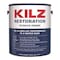 Kilz Stain/Odor Blocking Primer Restoration White Flat Water-Based Acrylic Modified Epoxy 1 gal White L200201 - alternate 5
