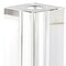 Homeroots 7" Clear Bud Lead Free Crystal Table Vase 375765 - alternate 3