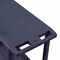 Luxor Cart, 1 Tub, 1 Flat Shelves, 18"x32", High Density Polyethylene (Shelf), Polyvinyl Chloride (Leg) EC21HD-B - alternate 8