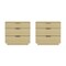 Manhattan Comfort Payton Nightstand in Natural Oak and Gold - Set of 2 2-NS009-GNO - alternate 6