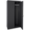 Sandusky Lee Wardrobe Storage Cabinet, 72 in H, 36 in W, 24 in D, Swing, Keyed, Black, 1 Shelves, 0 Drawers CAW1362472-09 - alternate 1