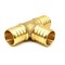 Thrifco Plumbing 1/2" Brass Tee Lead Free F1807 - (PEX B) 7910222 - alternate 5