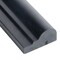 Apollo Tile Black 2x12 Eastern Black Marble Honed Chair Rail Tile Trim 1.67 sqft/case, 10PK APLMTX882HA - alternate 4